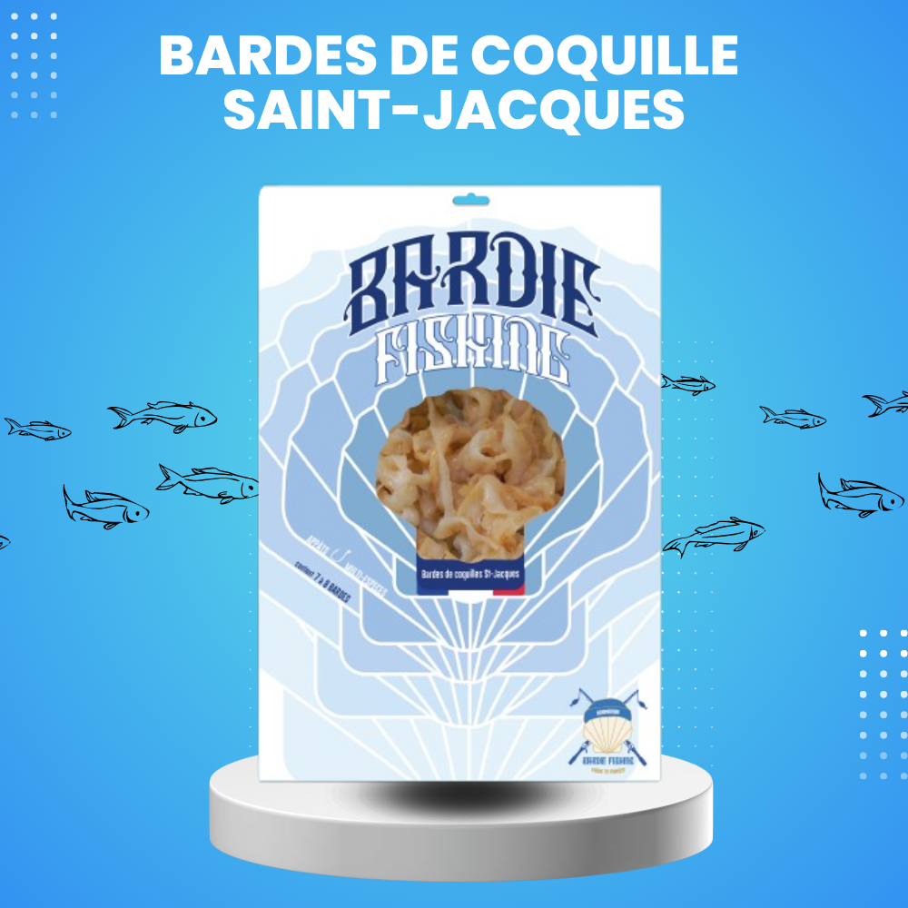 Bardes de coquille Saint-Jacques (Appâts de pêche)